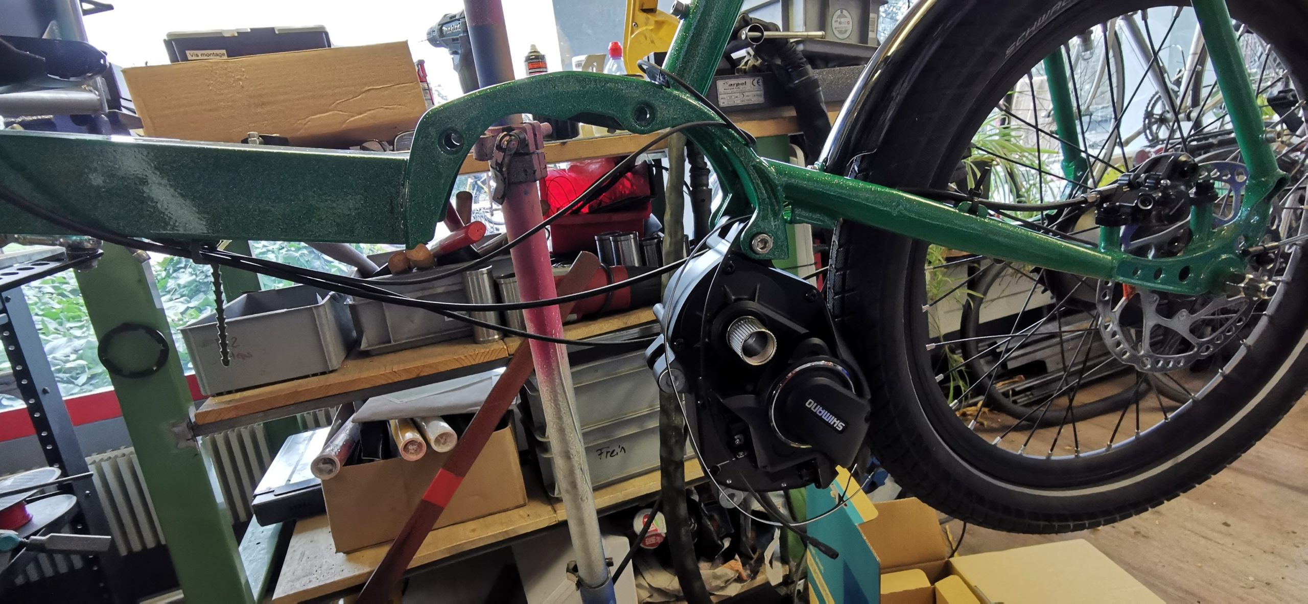 Macadam cargo Genève. Motorisation de votre vélo ou vélo cargo.