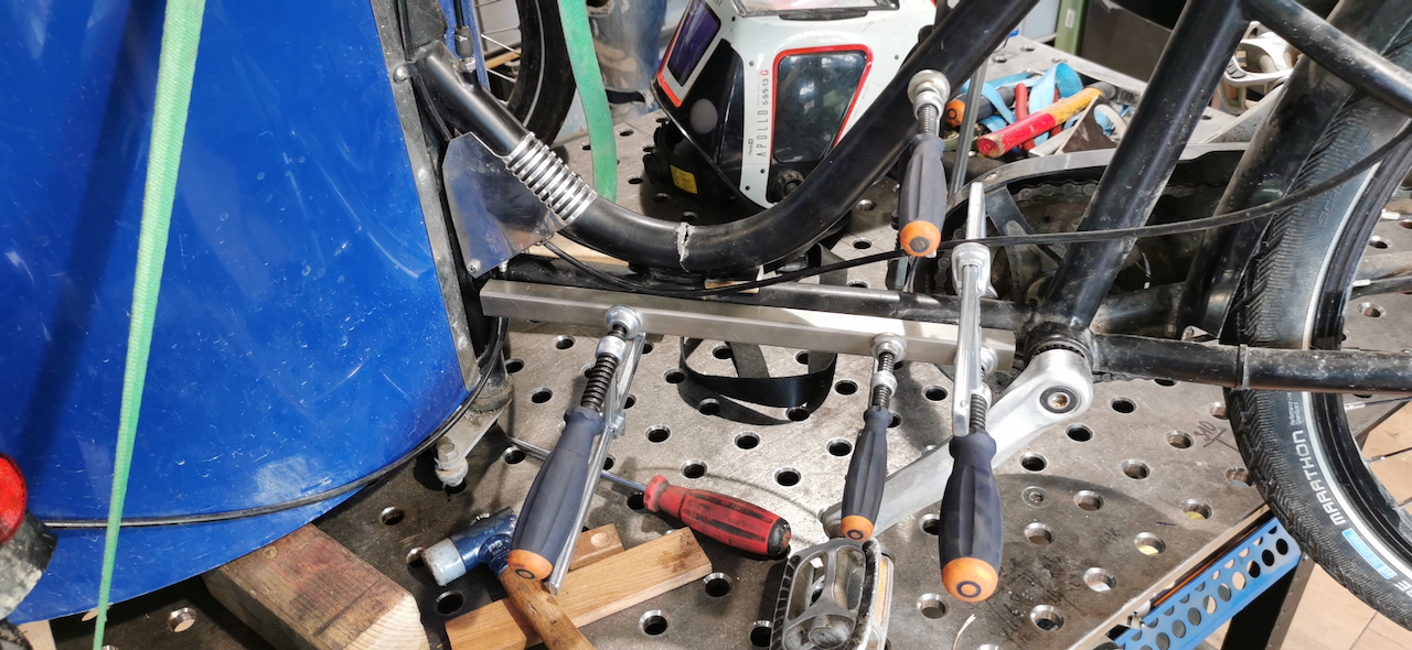 Macadam cargo Genève. Réparation et soudure de cadres de vélos.